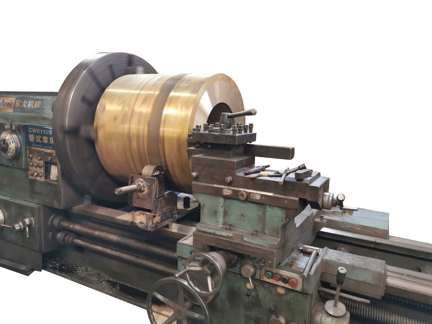 大型銅螺母加(jiā)工